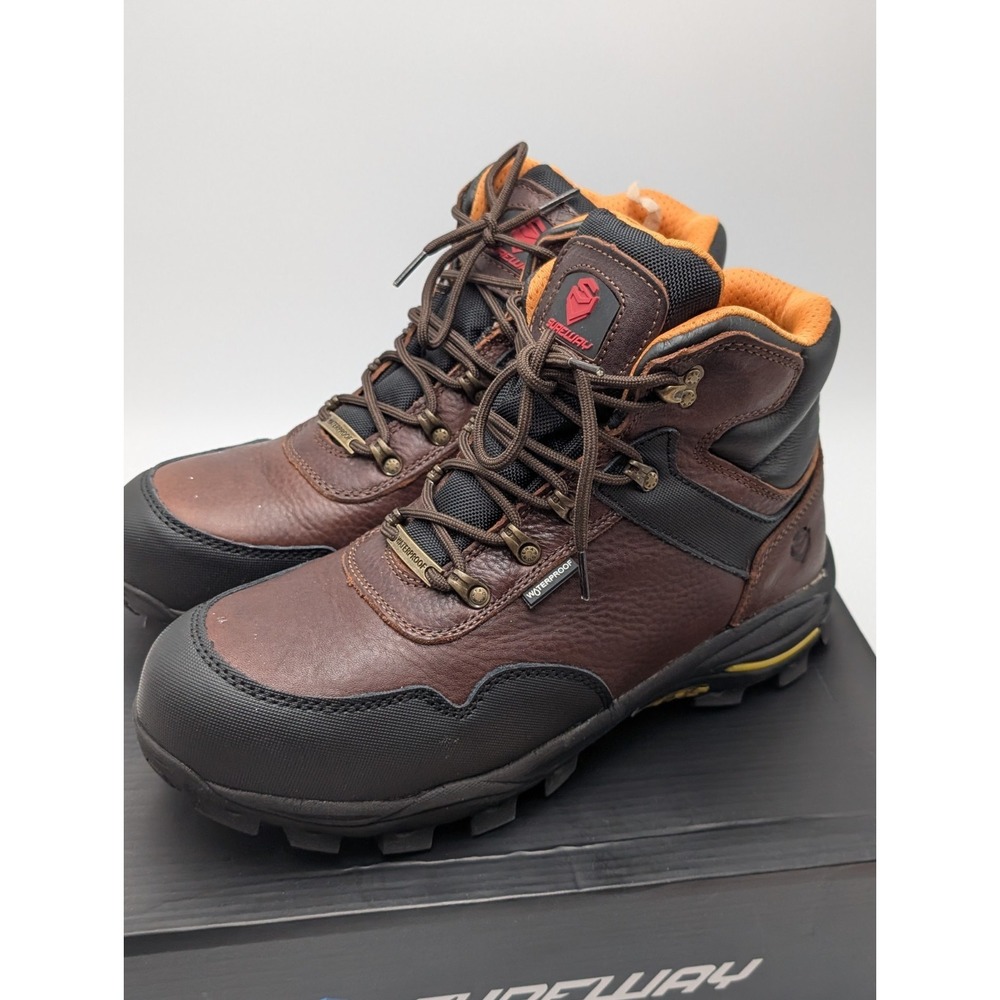 Men US SIZE 13 SUREWAY Men 6" Soft Heavy Duty Waterproof Work Boot